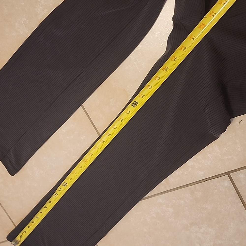 Lululemon Softstream Black Ribbed Pants Size 0. New No Tag - Picture 14 of 15
